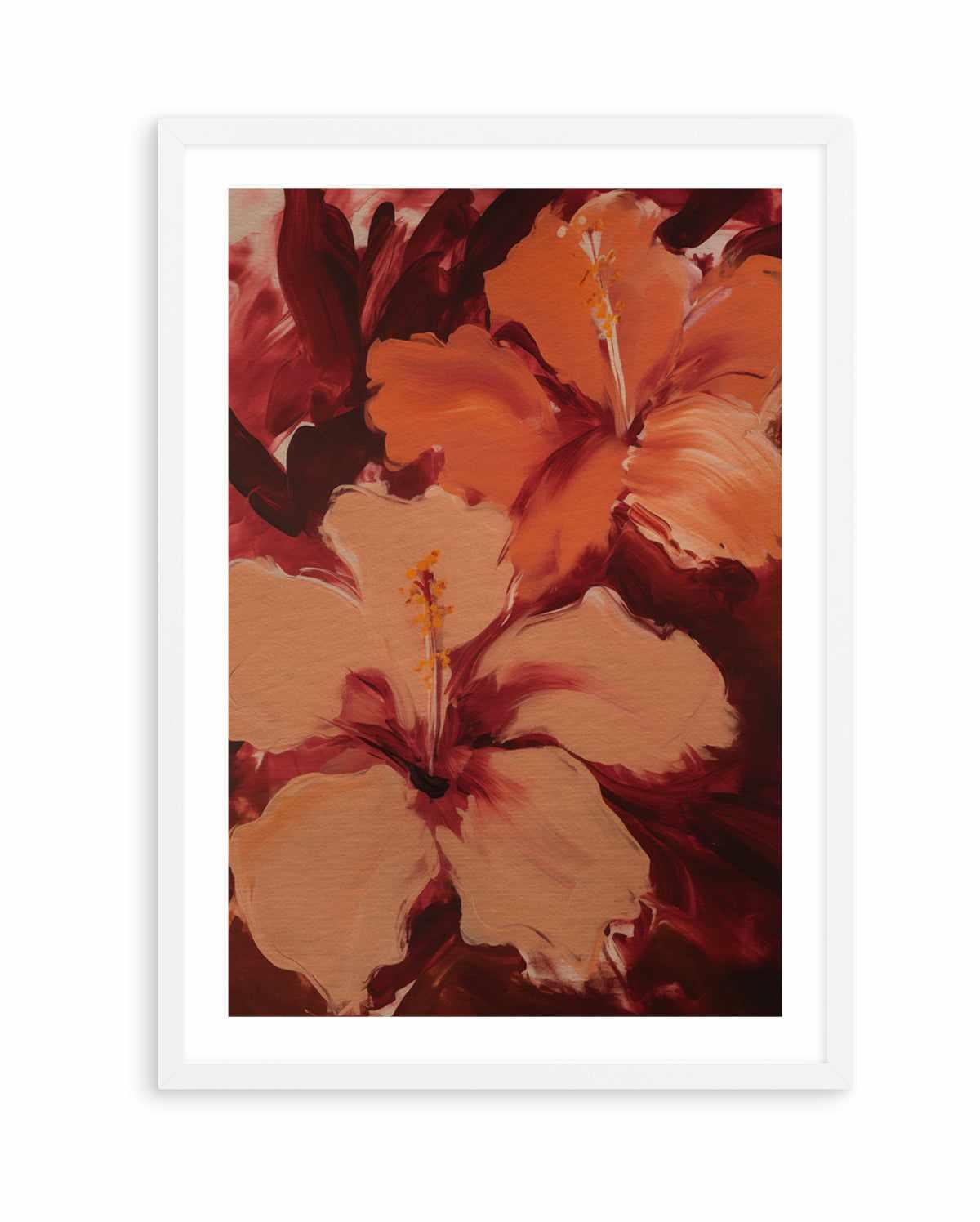 Hibisca II | Art Print from Olive et Oriel where you can shop wallpaper and artworks online