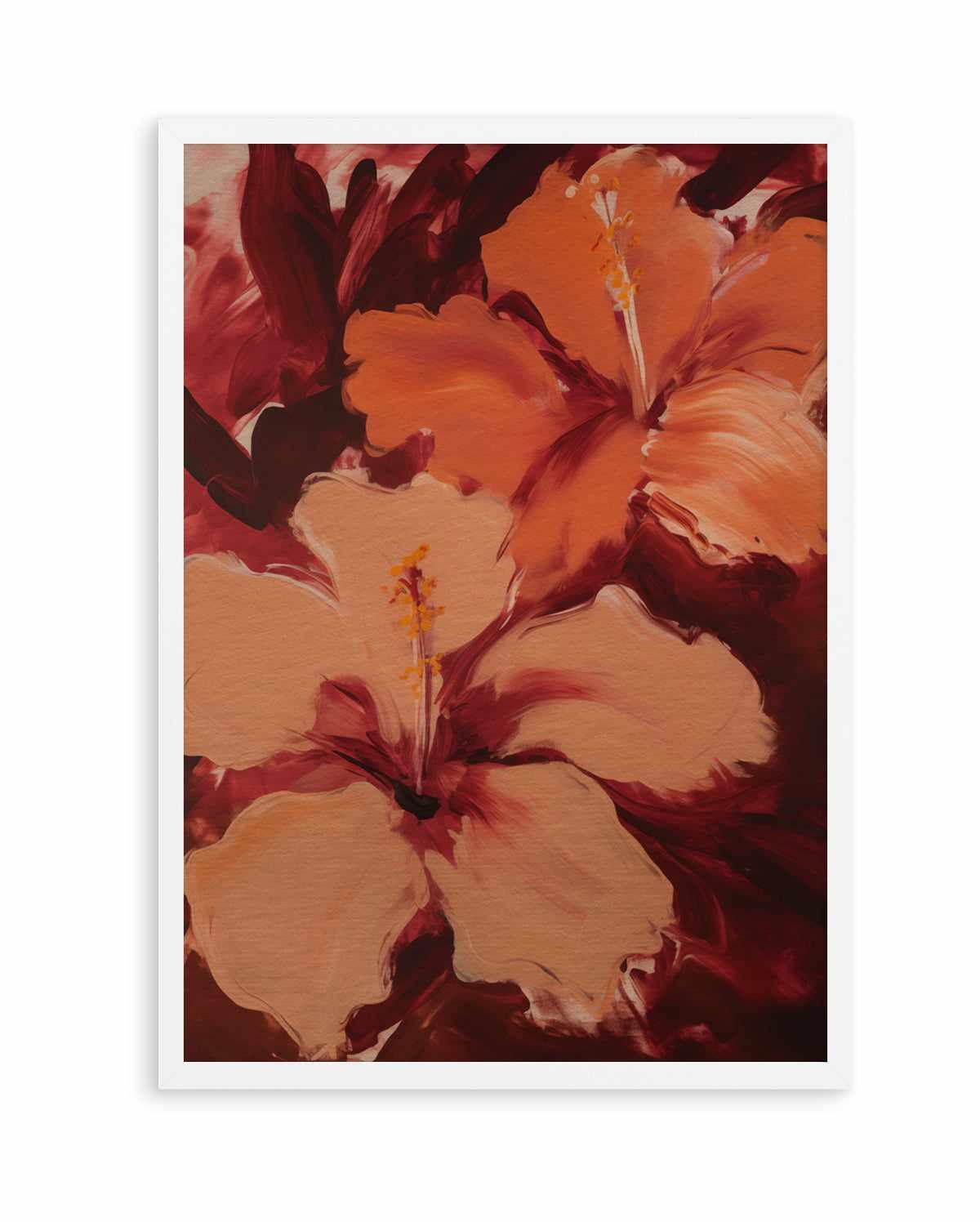 Hibisca II | Art Print from Olive et Oriel where you can shop wallpaper and artworks online