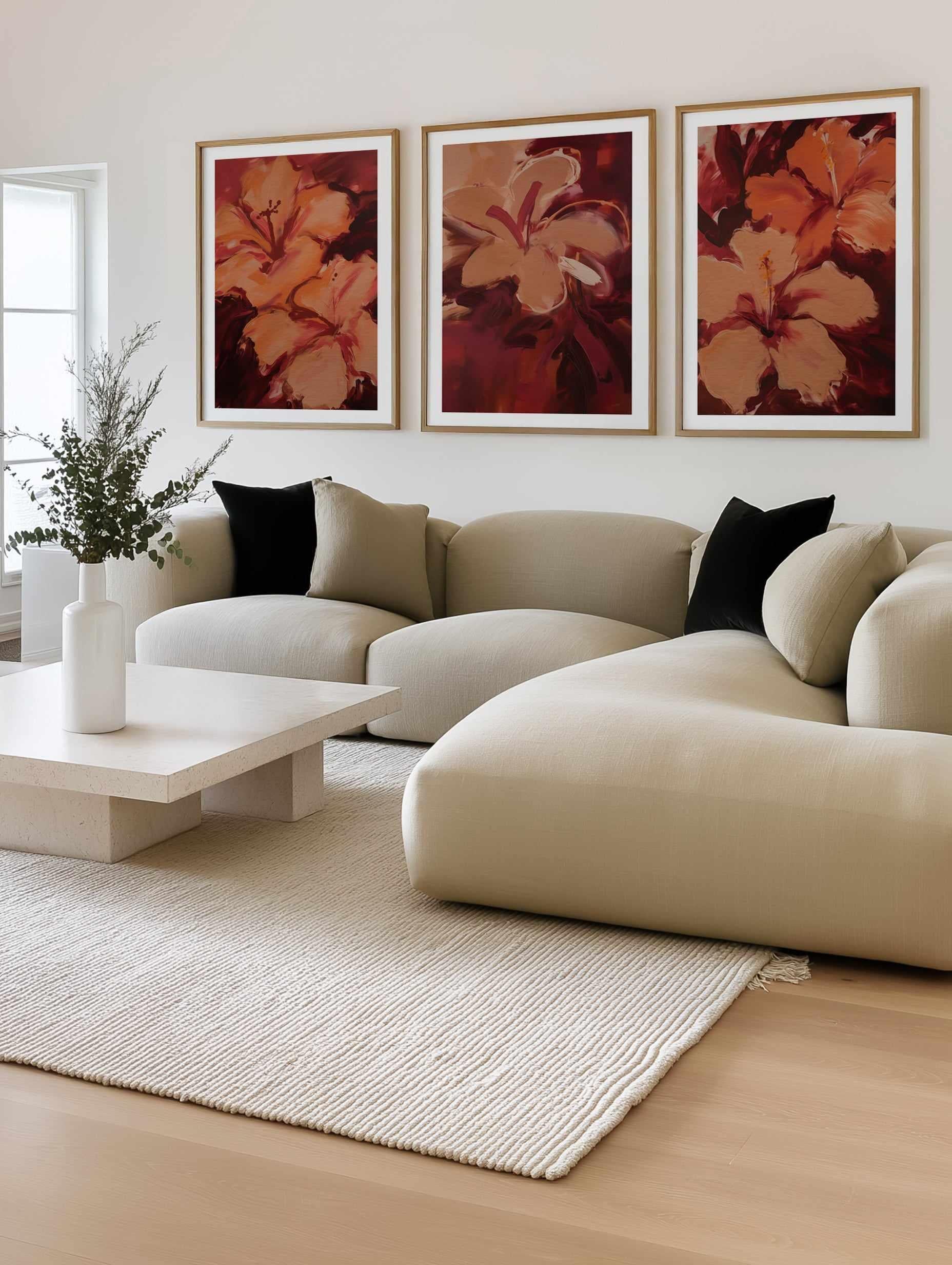 Hibisca III | Art Print from Olive et Oriel where you can shop wallpaper and artworks online