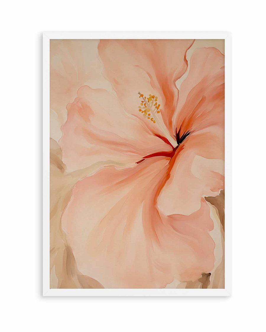 Hibiscus | Art Print from Olive et Oriel where you can shop wallpaper and artworks online
