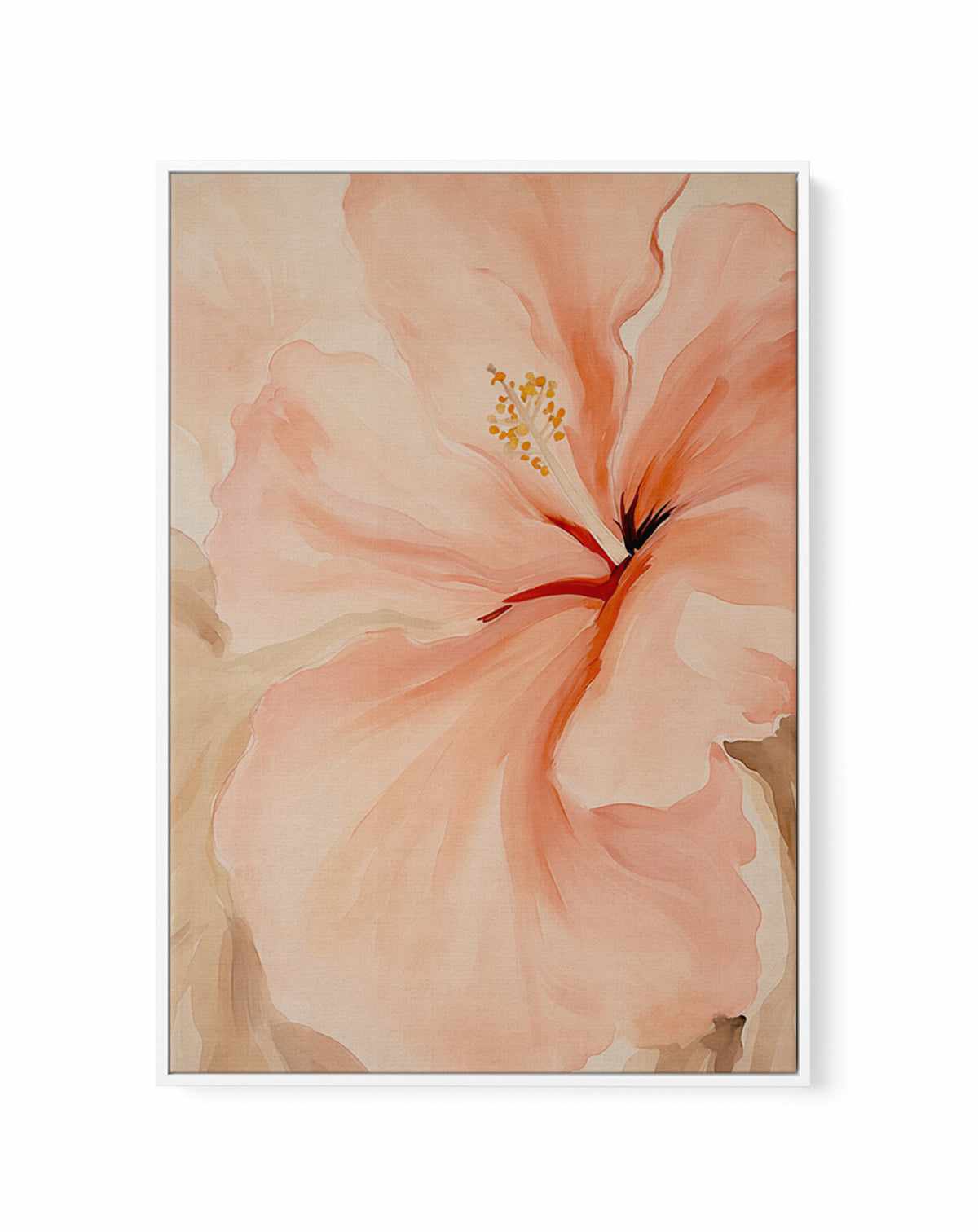 Hibiscus | Framed Canvas Art Print