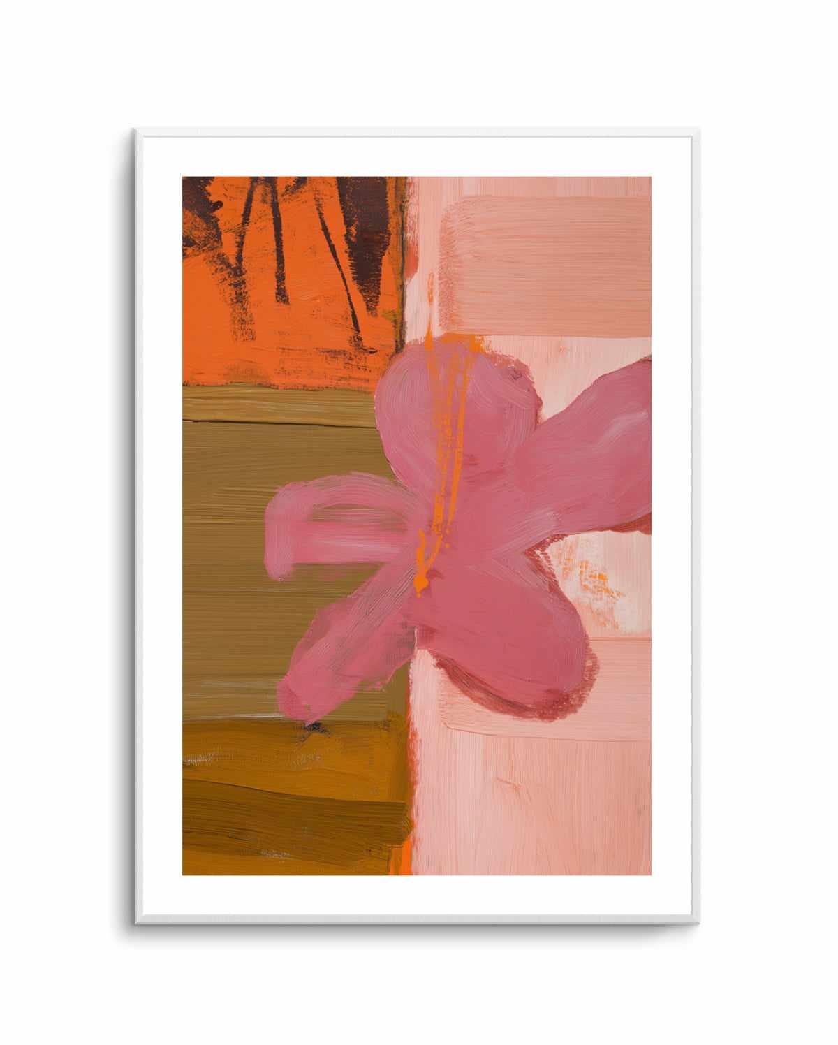 Hibiscus Heat I | Art Print from Olive et Oriel where you can shop wallpaper and artworks online