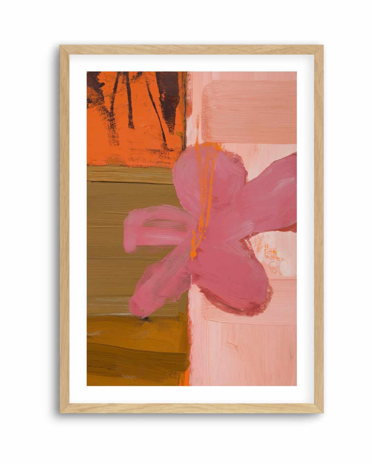 Hibiscus Heat I | Art Print from Olive et Oriel where you can shop wallpaper and artworks online