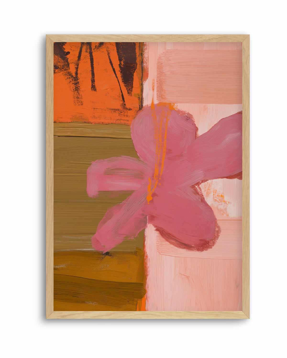 Hibiscus Heat I | Art Print from Olive et Oriel where you can shop wallpaper and artworks online