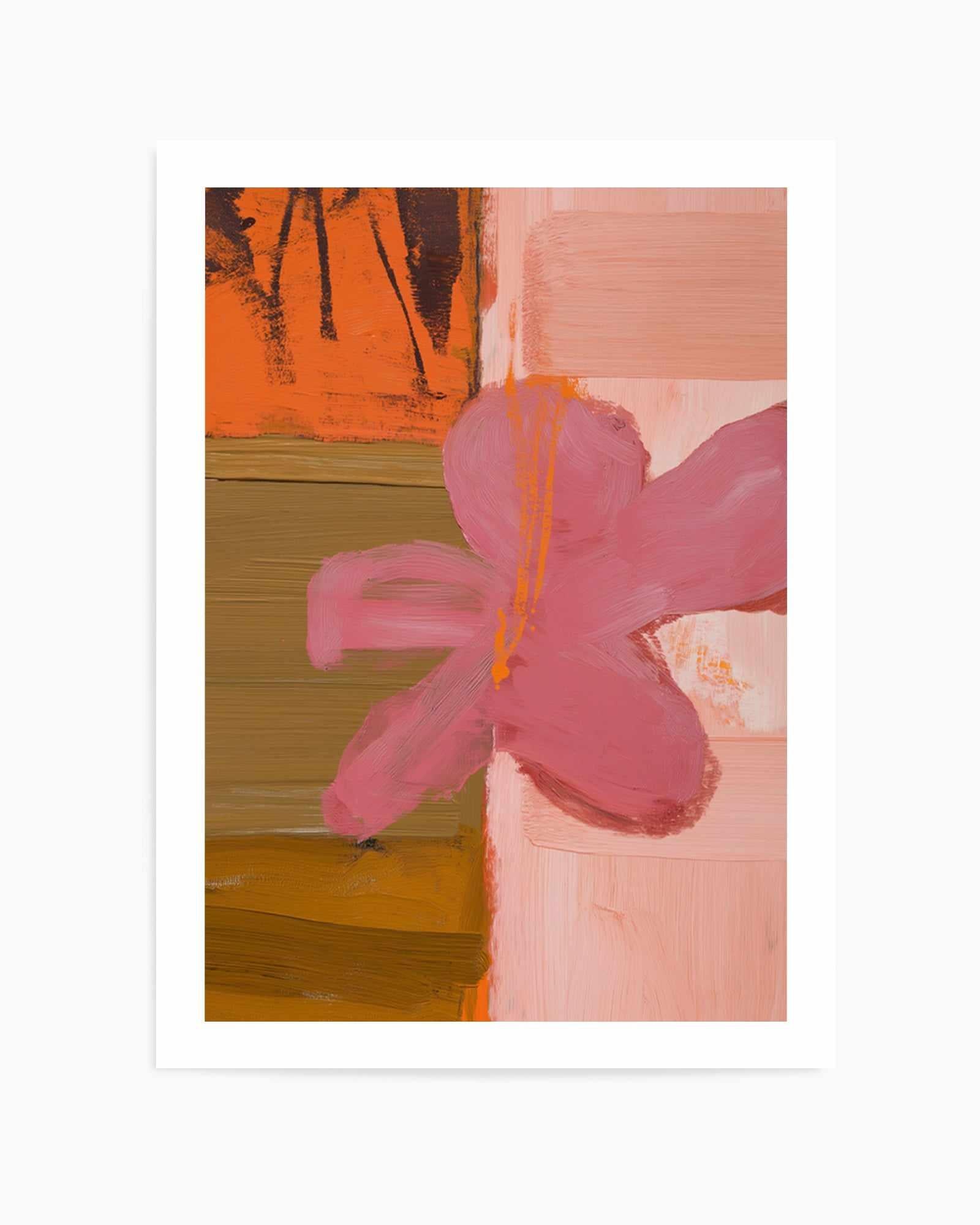 Hibiscus Heat I | Art Print from Olive et Oriel where you can shop wallpaper and artworks online