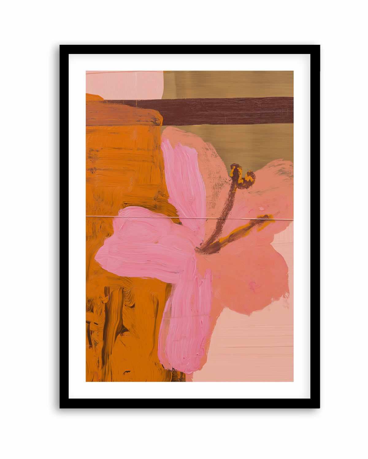 Hibiscus Heat II | Art Print from Olive et Oriel where you can shop wallpaper and artworks online
