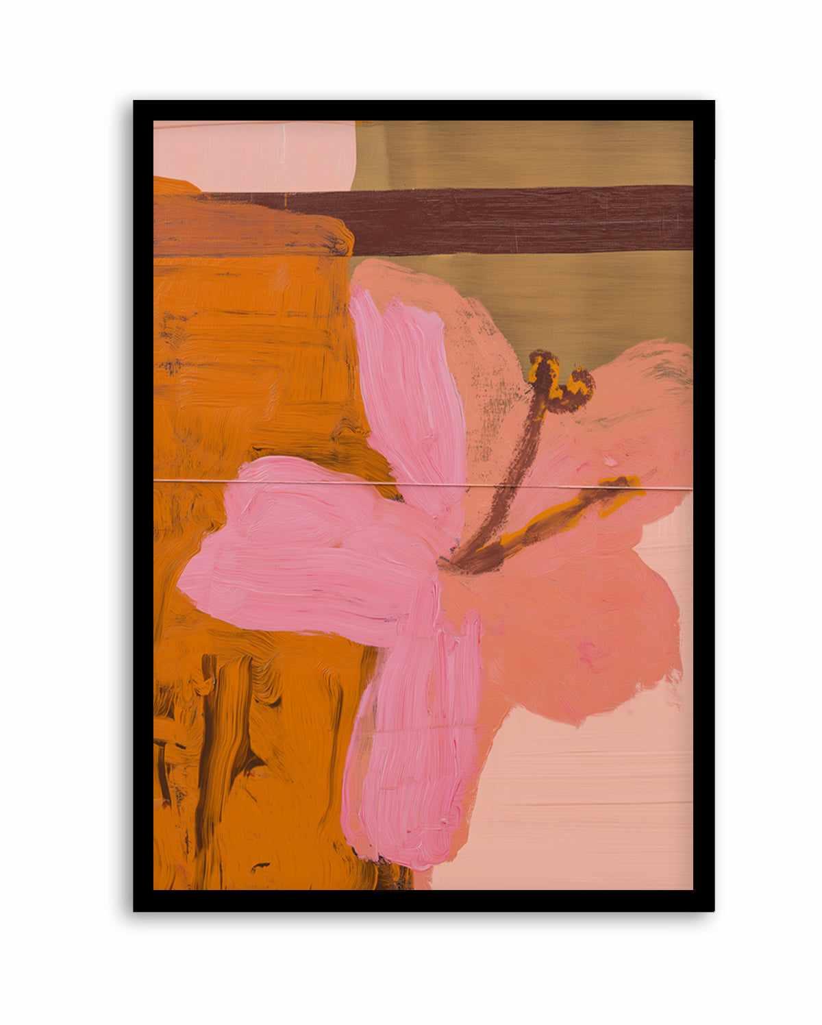 Hibiscus Heat II | Art Print from Olive et Oriel where you can shop wallpaper and artworks online