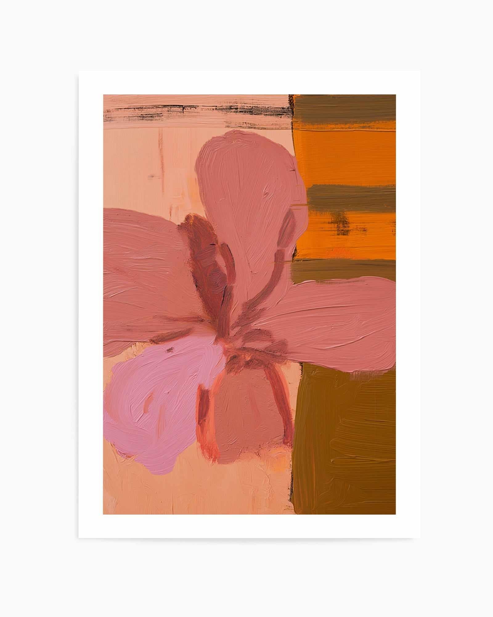 Hibiscus Heat III | Art Print from Olive et Oriel where you can shop wallpaper and artworks online