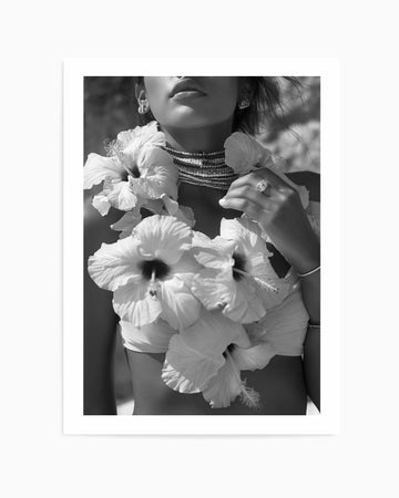 Hibiscus Lei I | Art Print from Olive et Oriel where you can shop wallpaper and artworks online