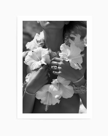 Hibiscus Lei II | Art Print from Olive et Oriel where you can shop wallpaper and artworks online