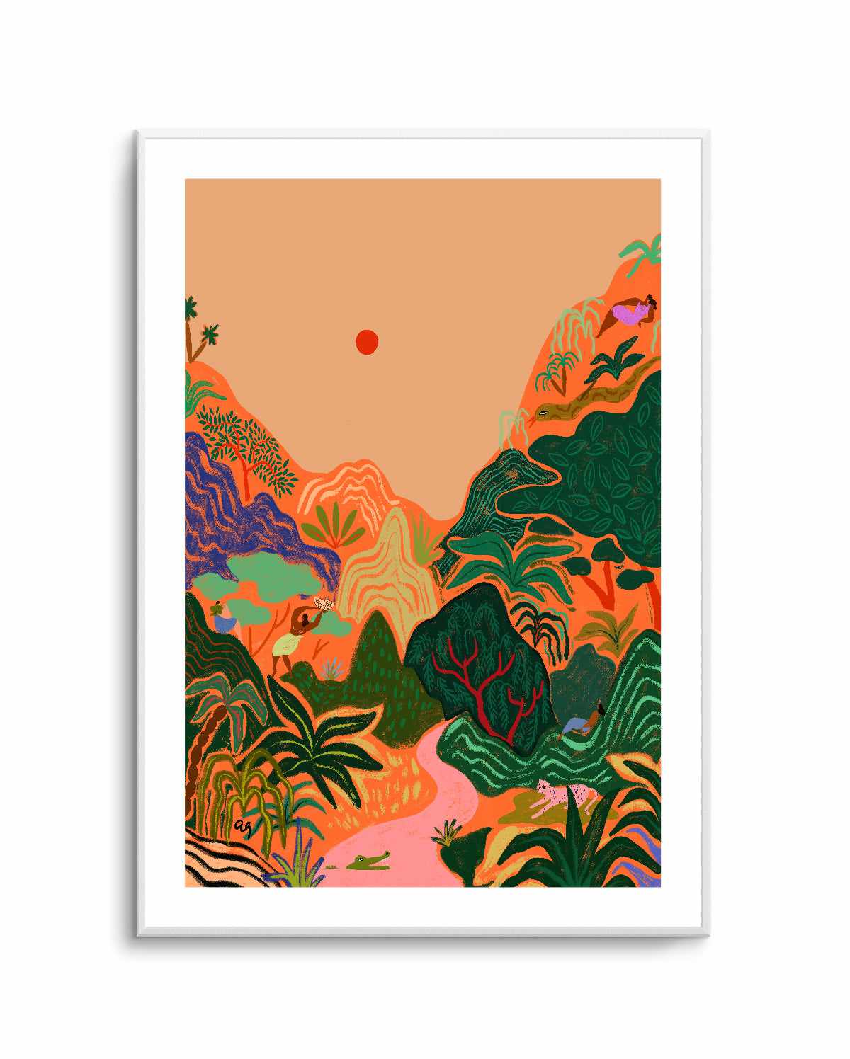 Hidden Paradise by Arty Guava | Art Print