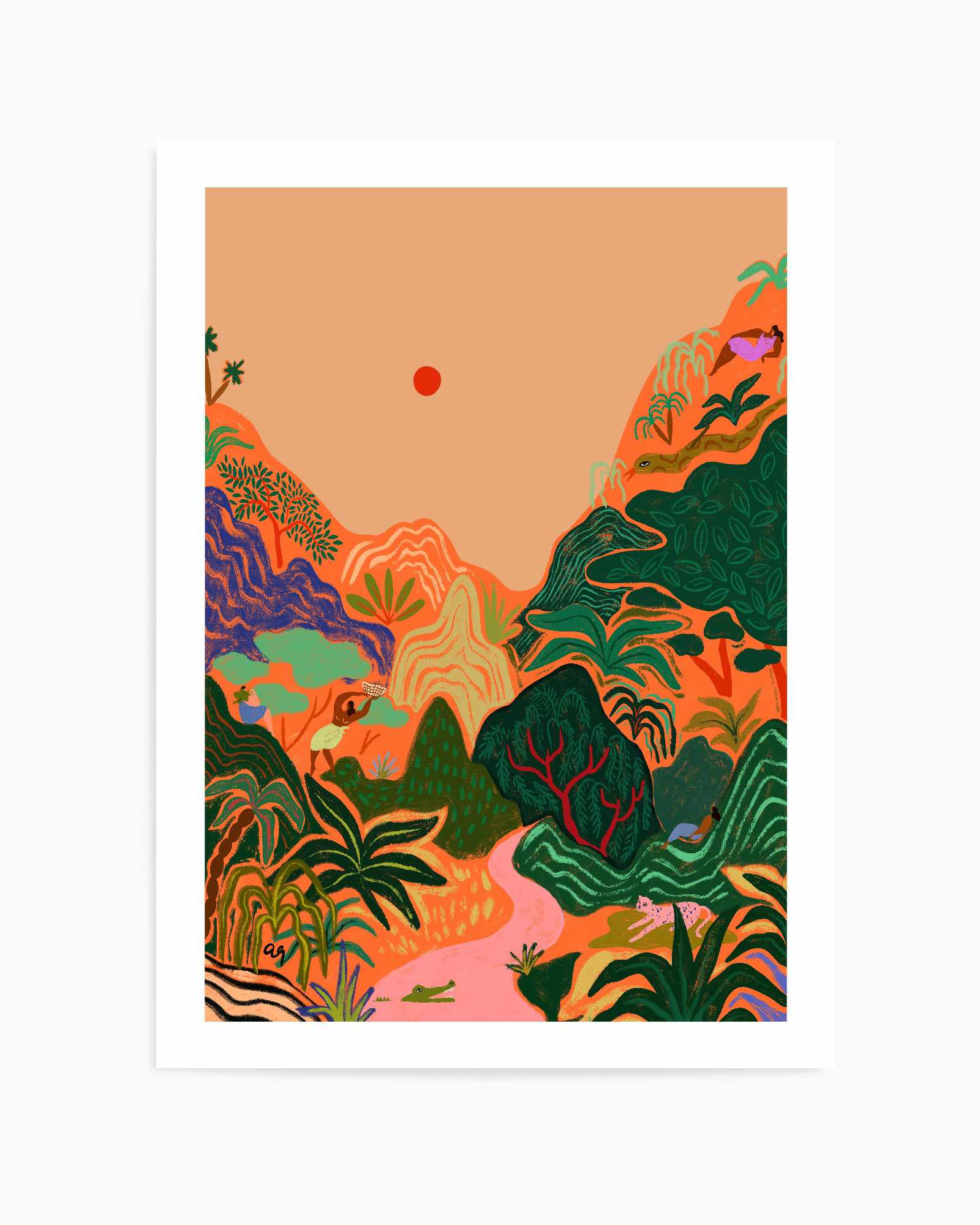 Hidden Paradise by Arty Guava | Art Print