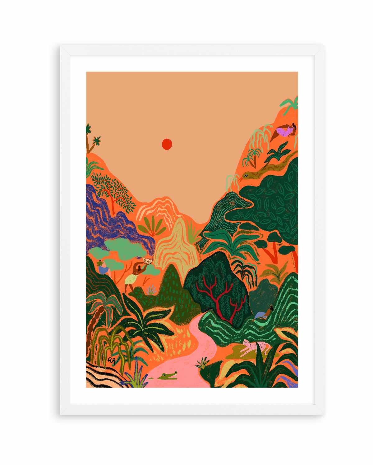 Hidden Paradise by Arty Guava | Art Print