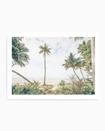 Hideaway Art Print from Olive et Oriel where you can shop wallpaper and artworks online