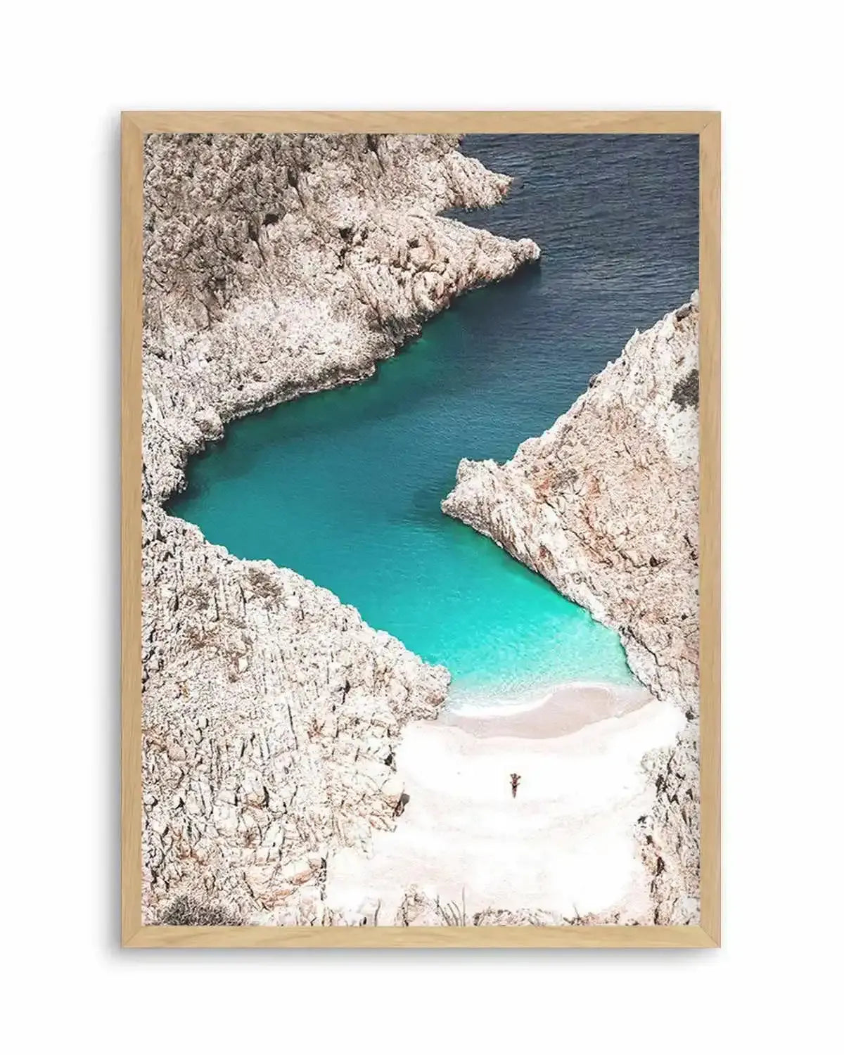 Hideaway, Crete Art Print from Olive et Oriel where you can shop wallpaper and artworks online