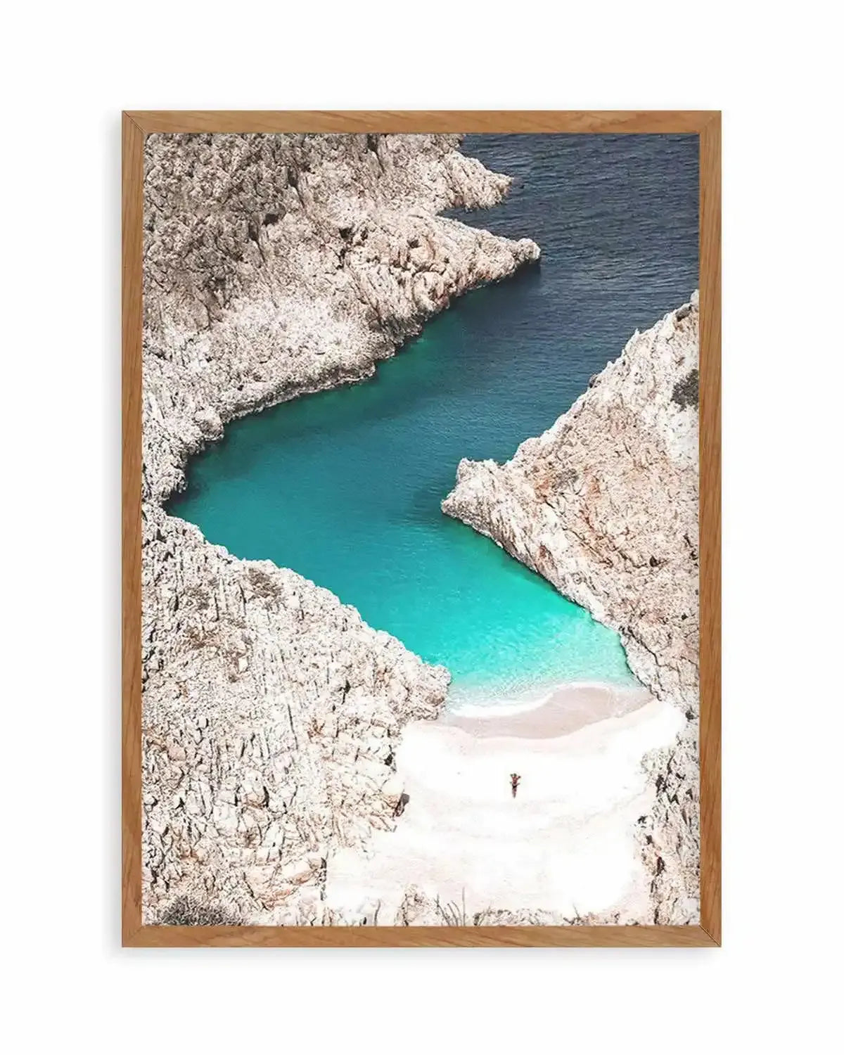 Hideaway, Crete Art Print from Olive et Oriel where you can shop wallpaper and artworks online