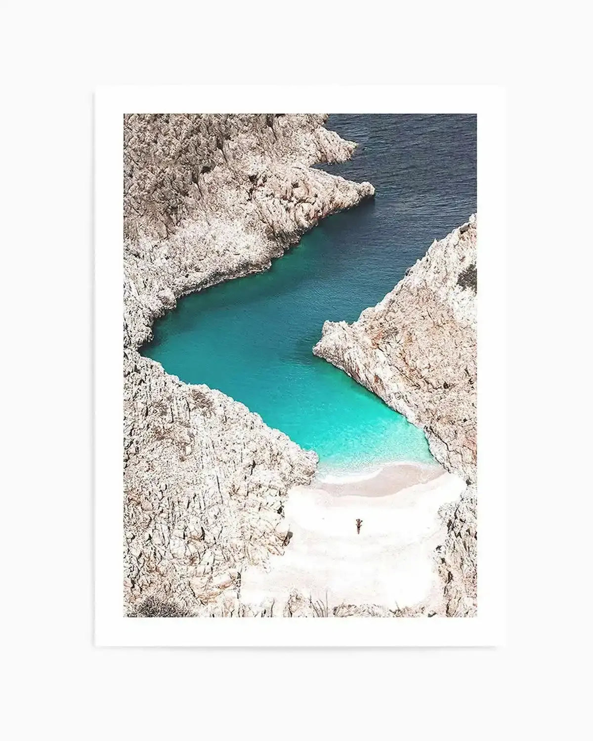 Hideaway, Crete Art Print from Olive et Oriel where you can shop wallpaper and artworks online
