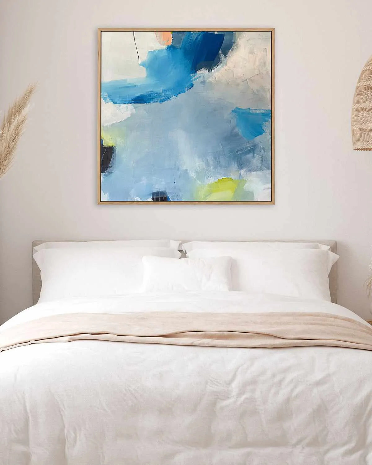 High Key by Mila Apperlo | Framed Canvas Art Print from Olive et Oriel where you can shop wallpaper and artworks online