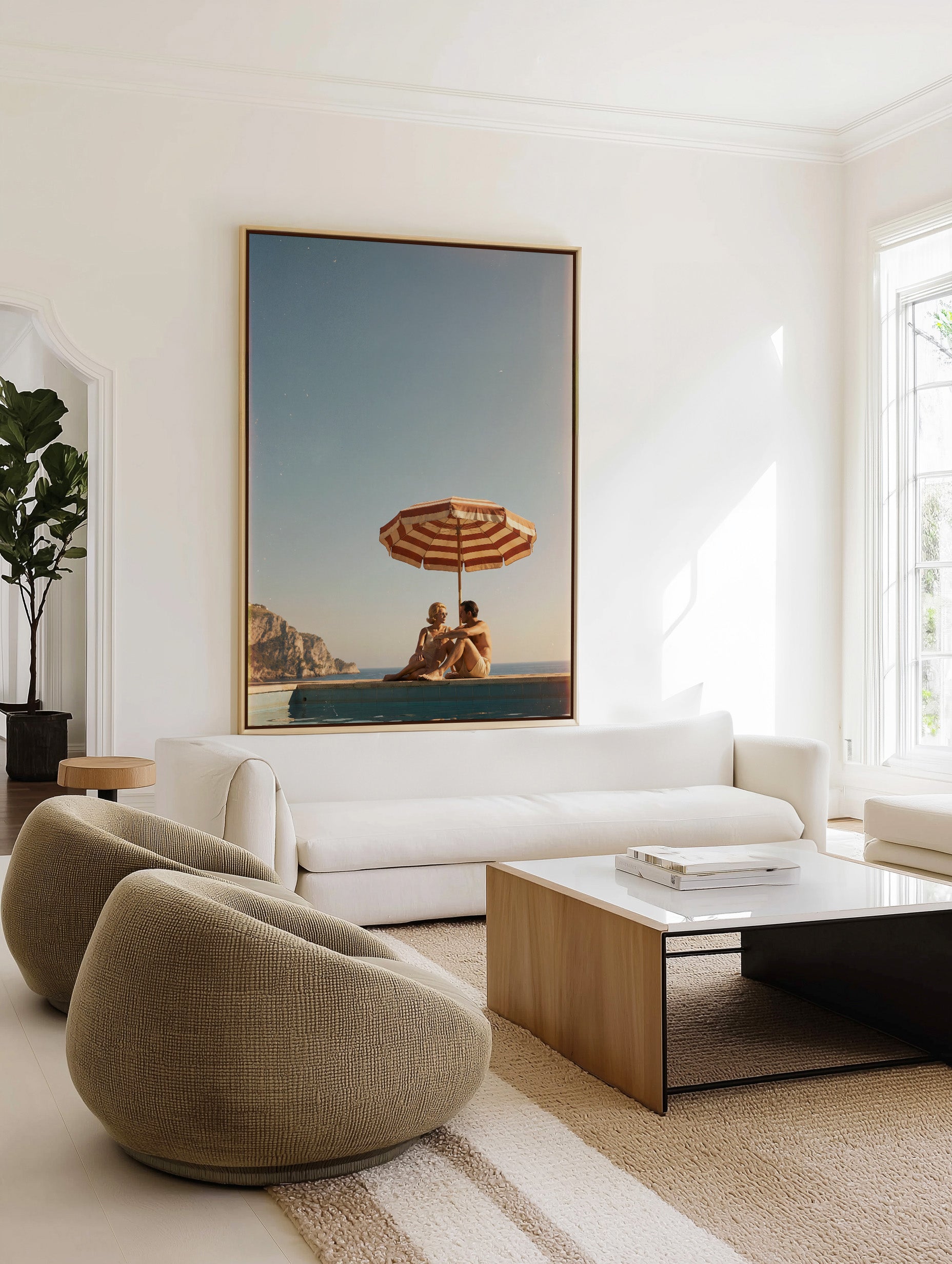 High Summer | Framed Canvas Art Print