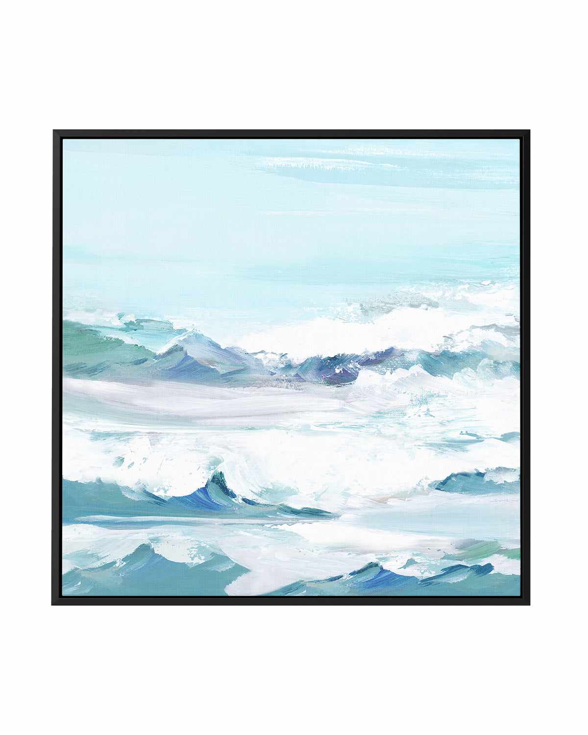 High Tides I | Framed Canvas Art Print