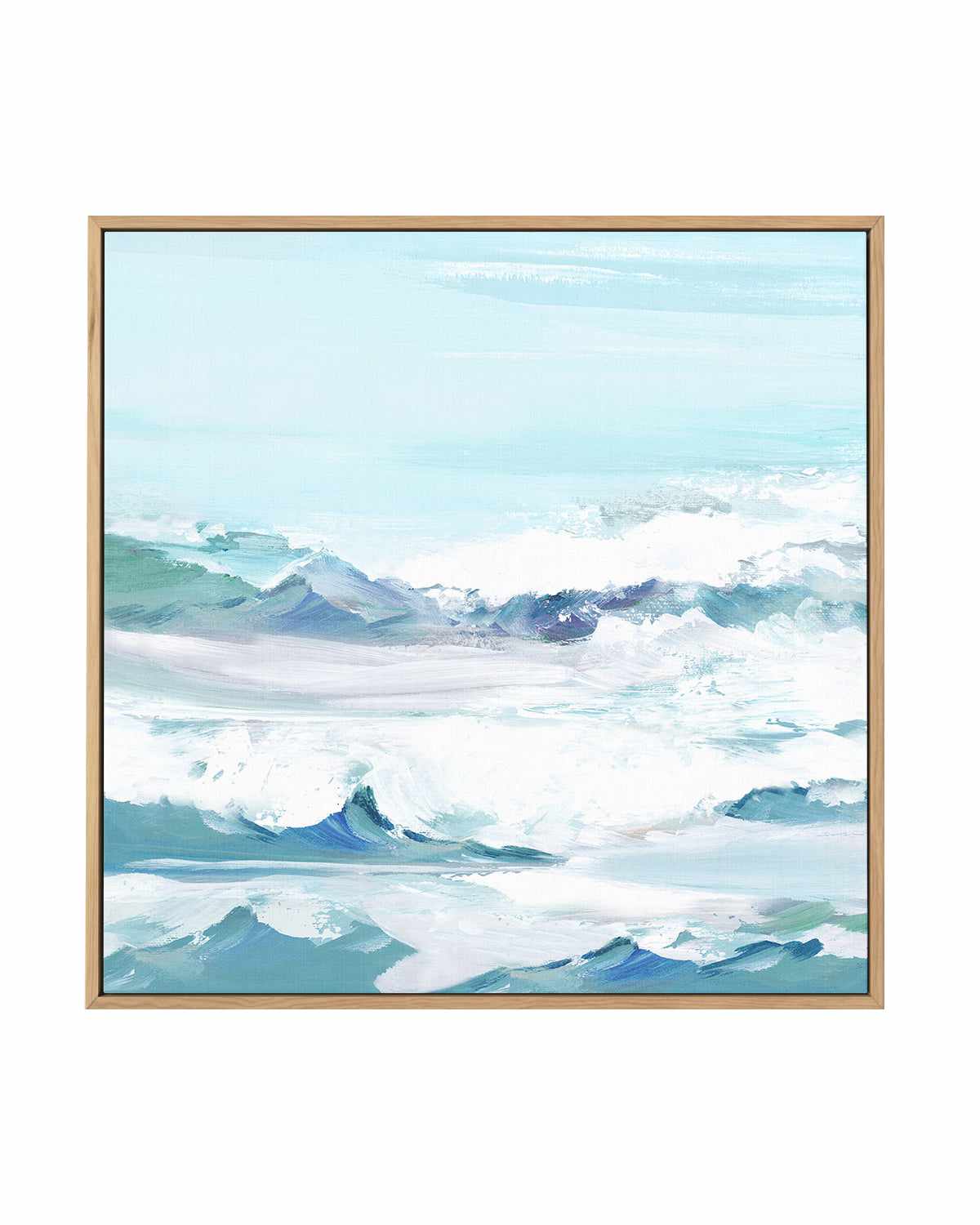 High Tides I | Framed Canvas Art Print