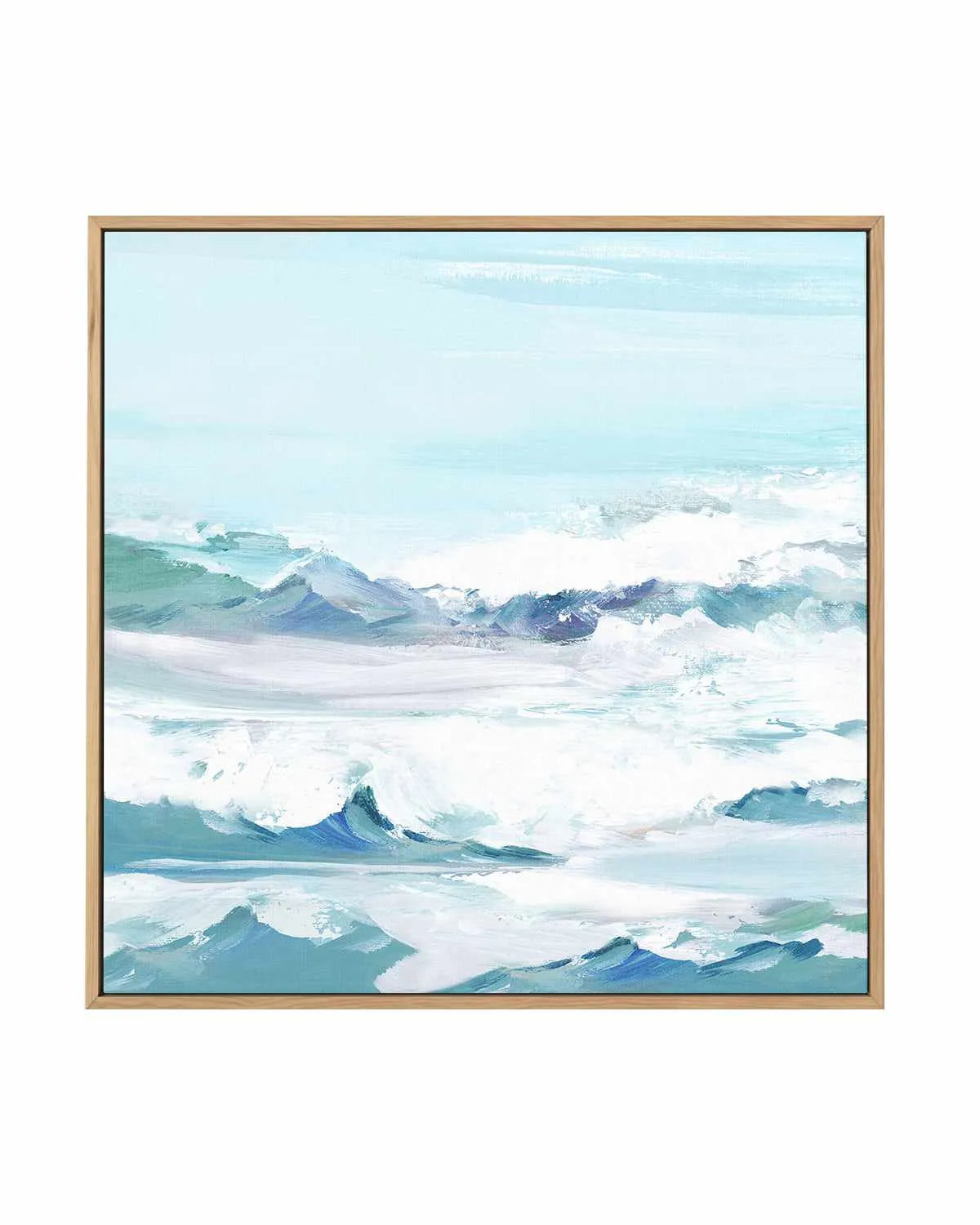 High Tides I | Framed Canvas Art Print from Olive et Oriel where you can shop wallpaper and artworks online