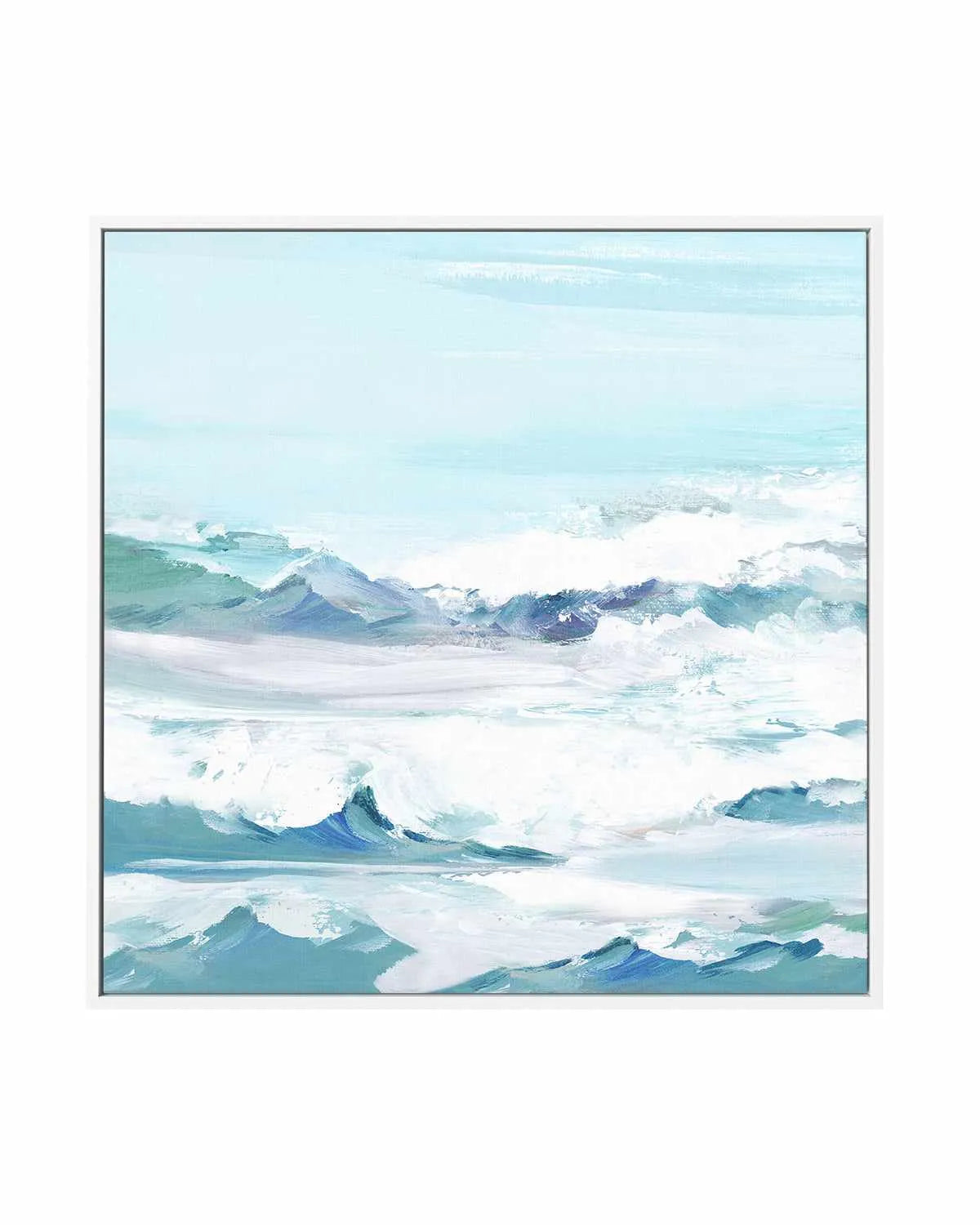 High Tides I | Framed Canvas Art Print from Olive et Oriel where you can shop wallpaper and artworks online