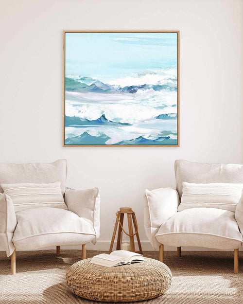 High Tides I | Framed Canvas Art Print
