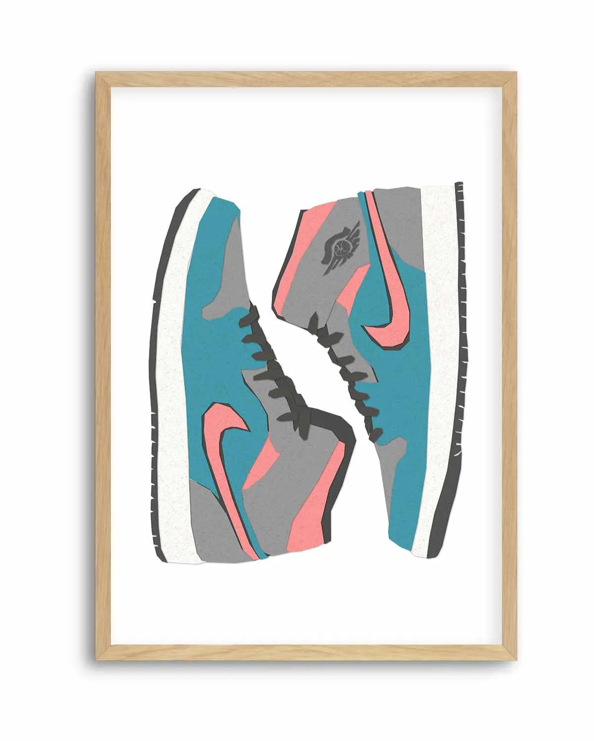 High Top Jordans | Art Print from Olive et Oriel where you can shop wallpaper and artworks online