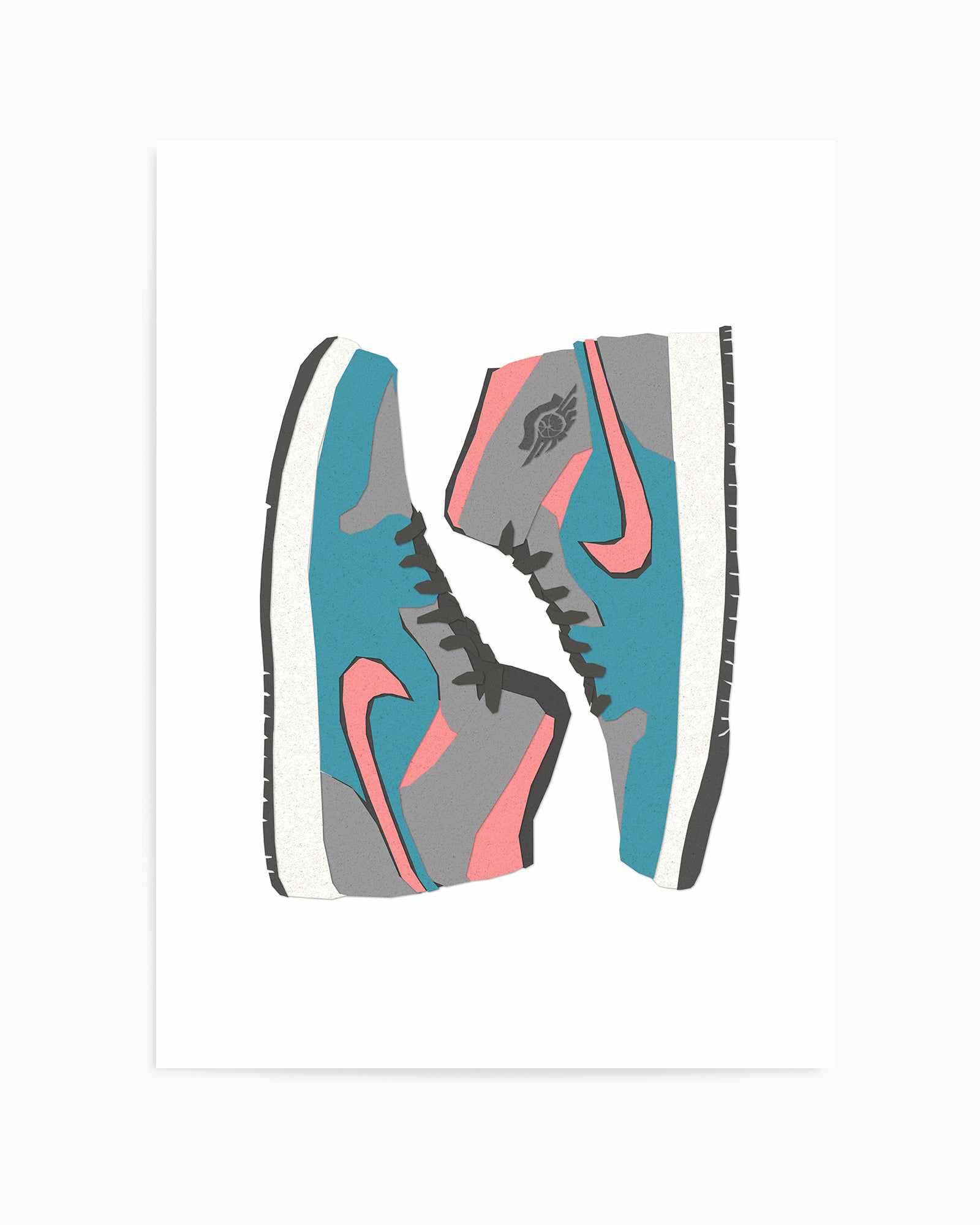 High Top Jordans | Art Print