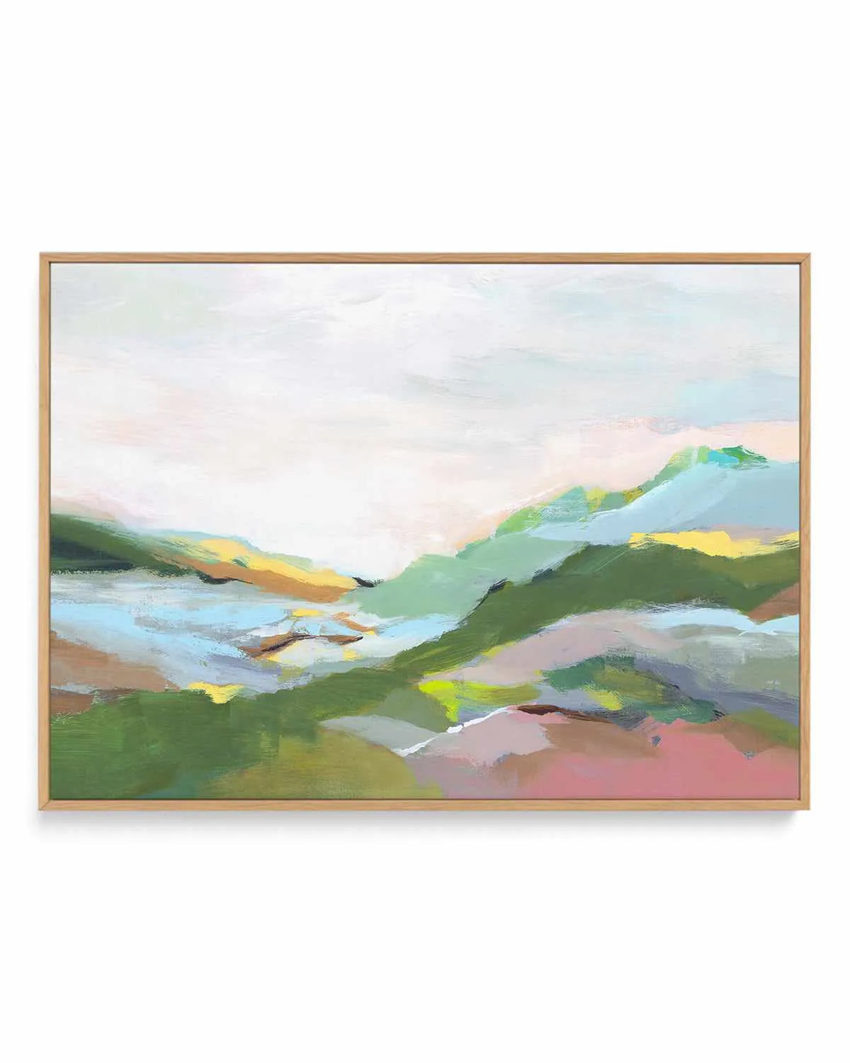 Highland I | Framed Canvas Art Print from Olive et Oriel where you can shop wallpaper and artworks online