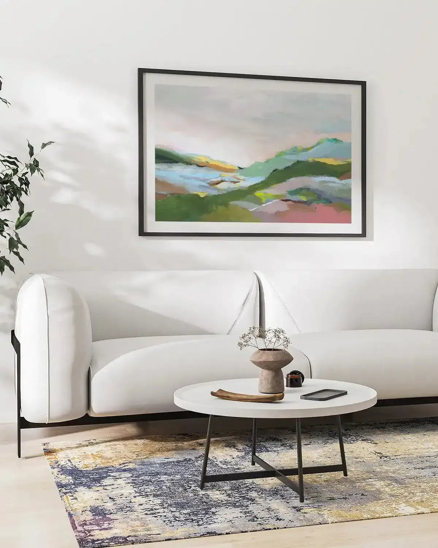 Highland I Art Print from Olive et Oriel where you can shop wallpaper and artworks online