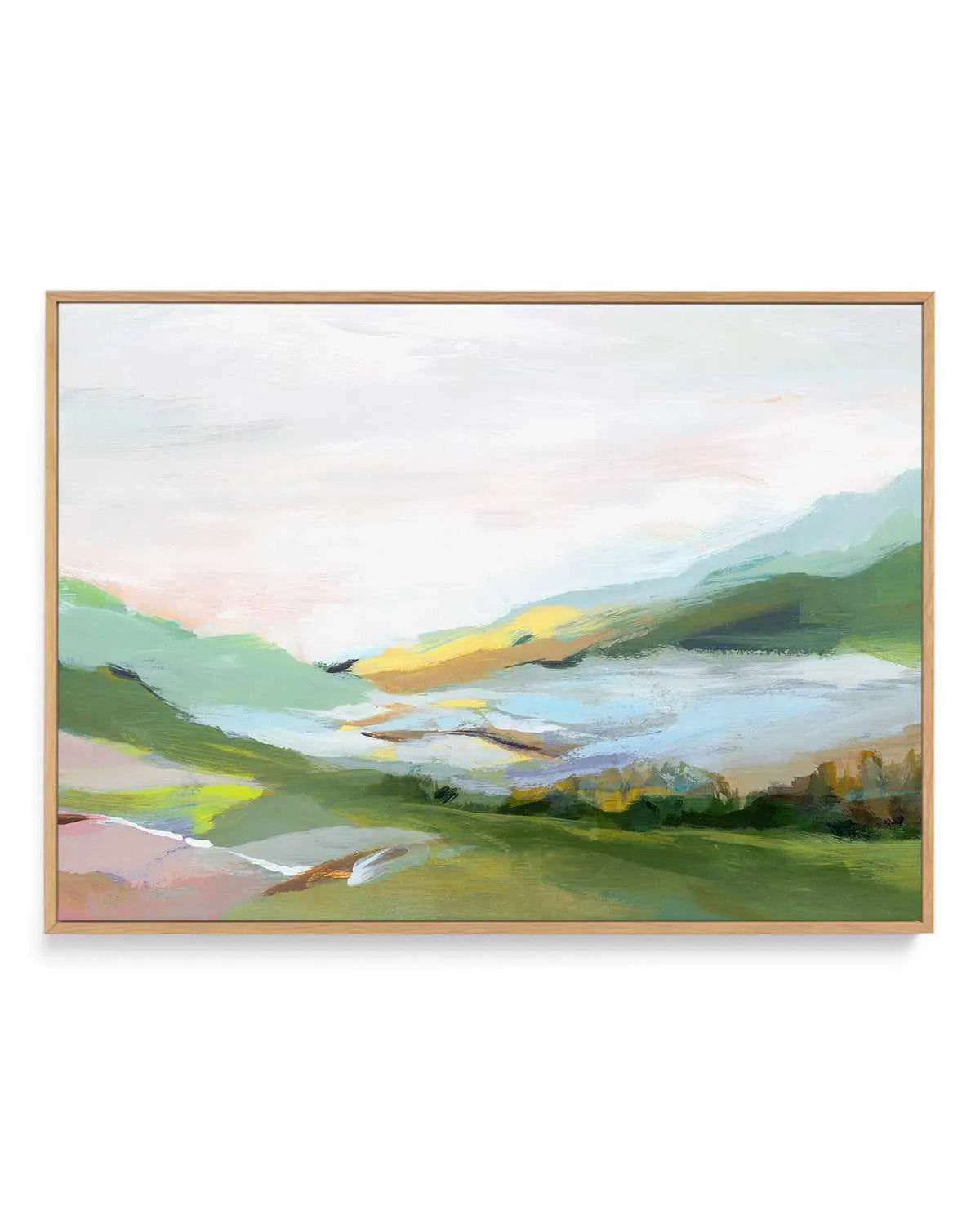 Highland II | Framed Canvas Art Print from Olive et Oriel where you can shop wallpaper and artworks online