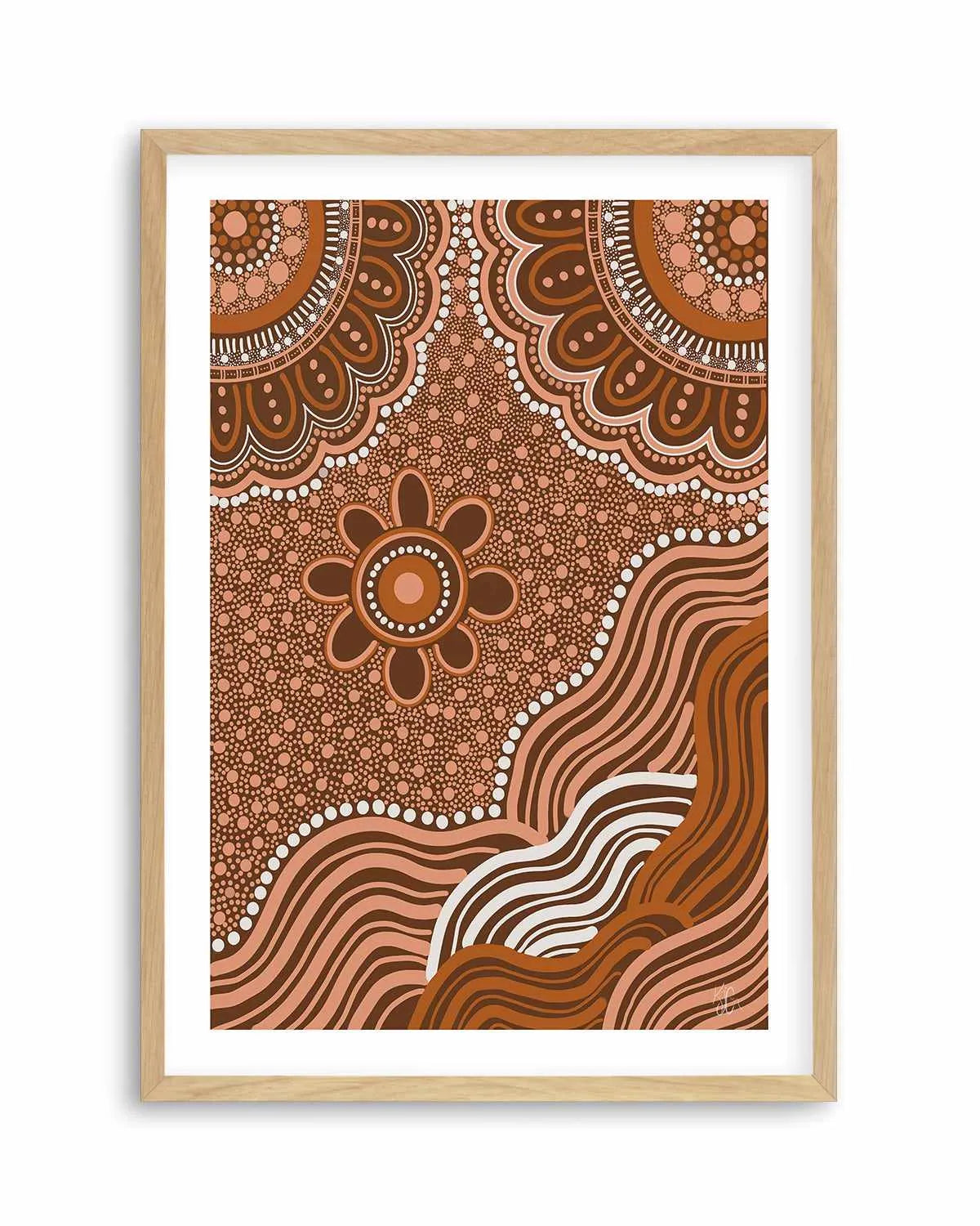 Hills of Happiness by Kiz Costelloe Art Print from Olive et Oriel where you can shop wallpaper and artworks online