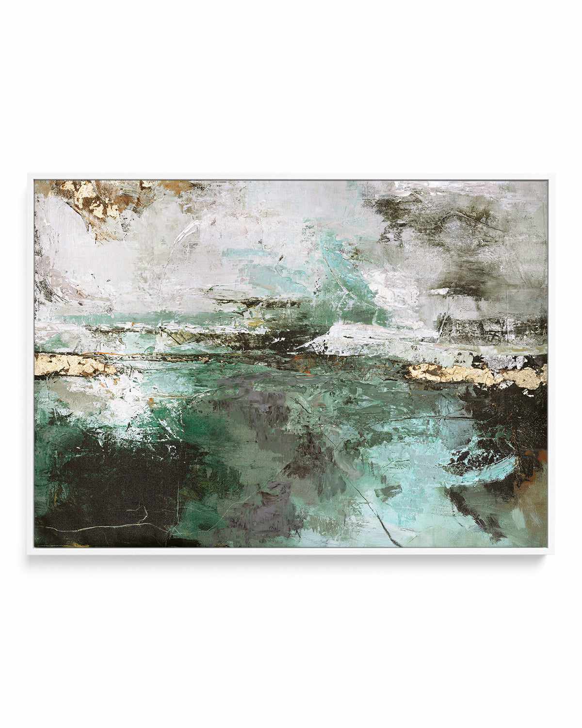 Hillside by Design Fabrikken | Framed Canvas Art Print