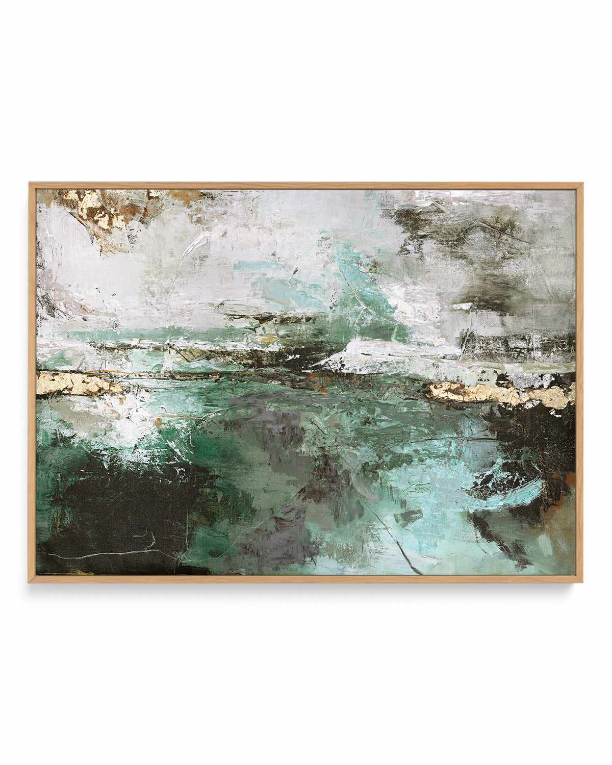 Hillside by Design Fabrikken | Framed Canvas Art Print