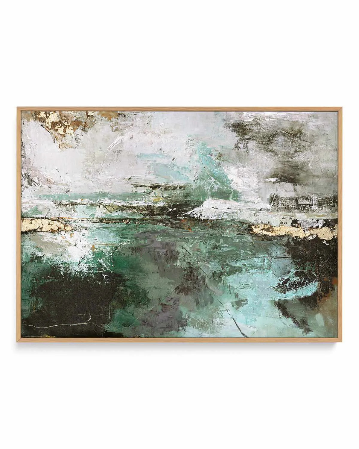 Hillside by Design Fabrikken | Framed Canvas Art Print from Olive et Oriel where you can shop wallpaper and artworks online