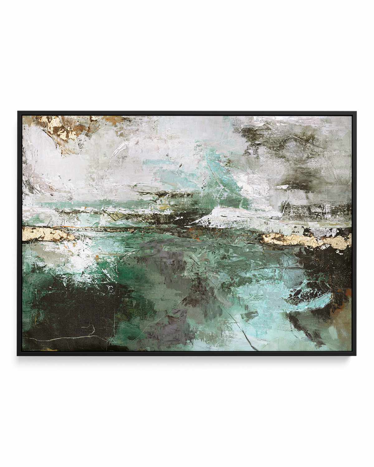 Hillside by Design Fabrikken | Framed Canvas Art Print