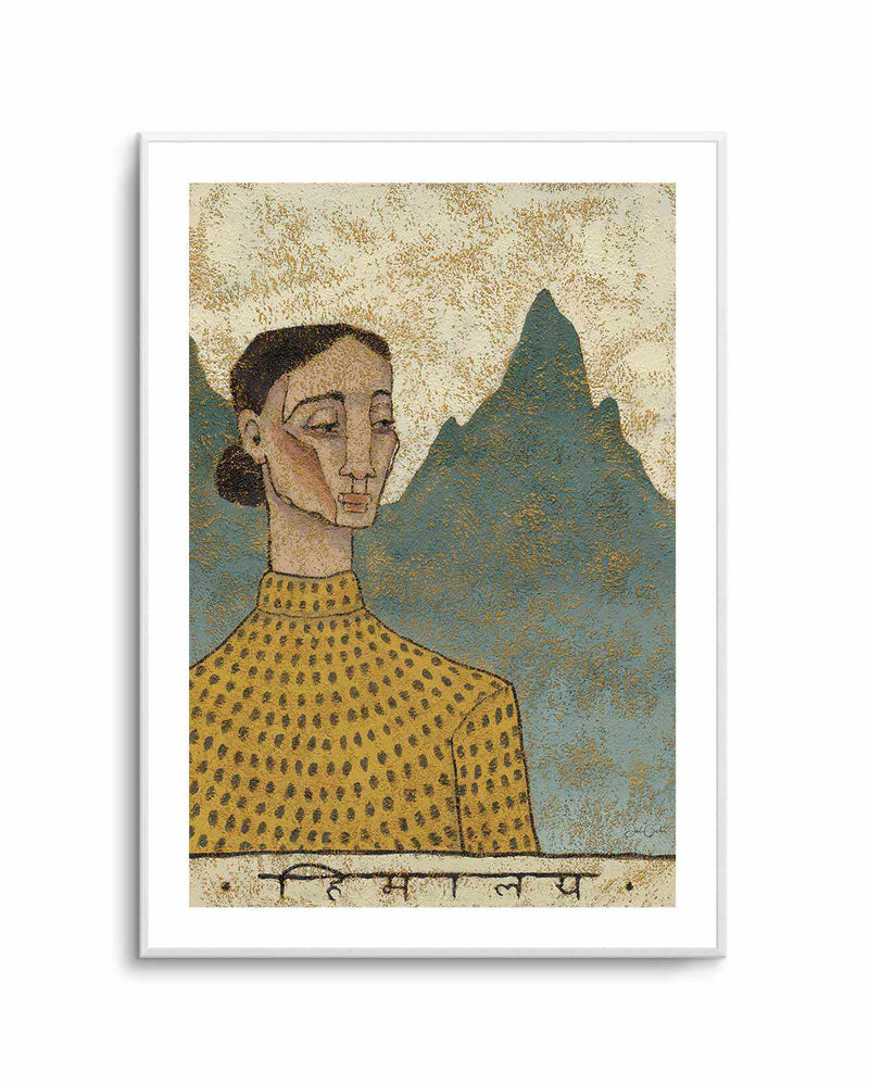 Himalaya is calling by Julie Celina | Art Print