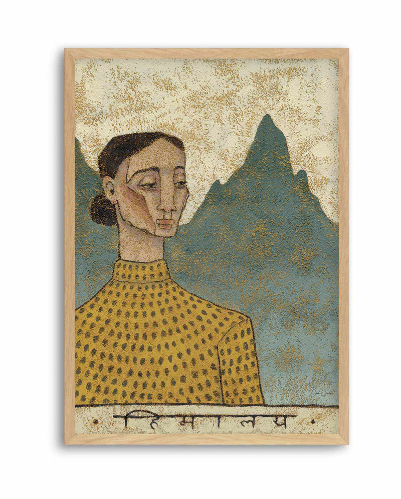 Himalaya is calling by Julie Celina | Art Print