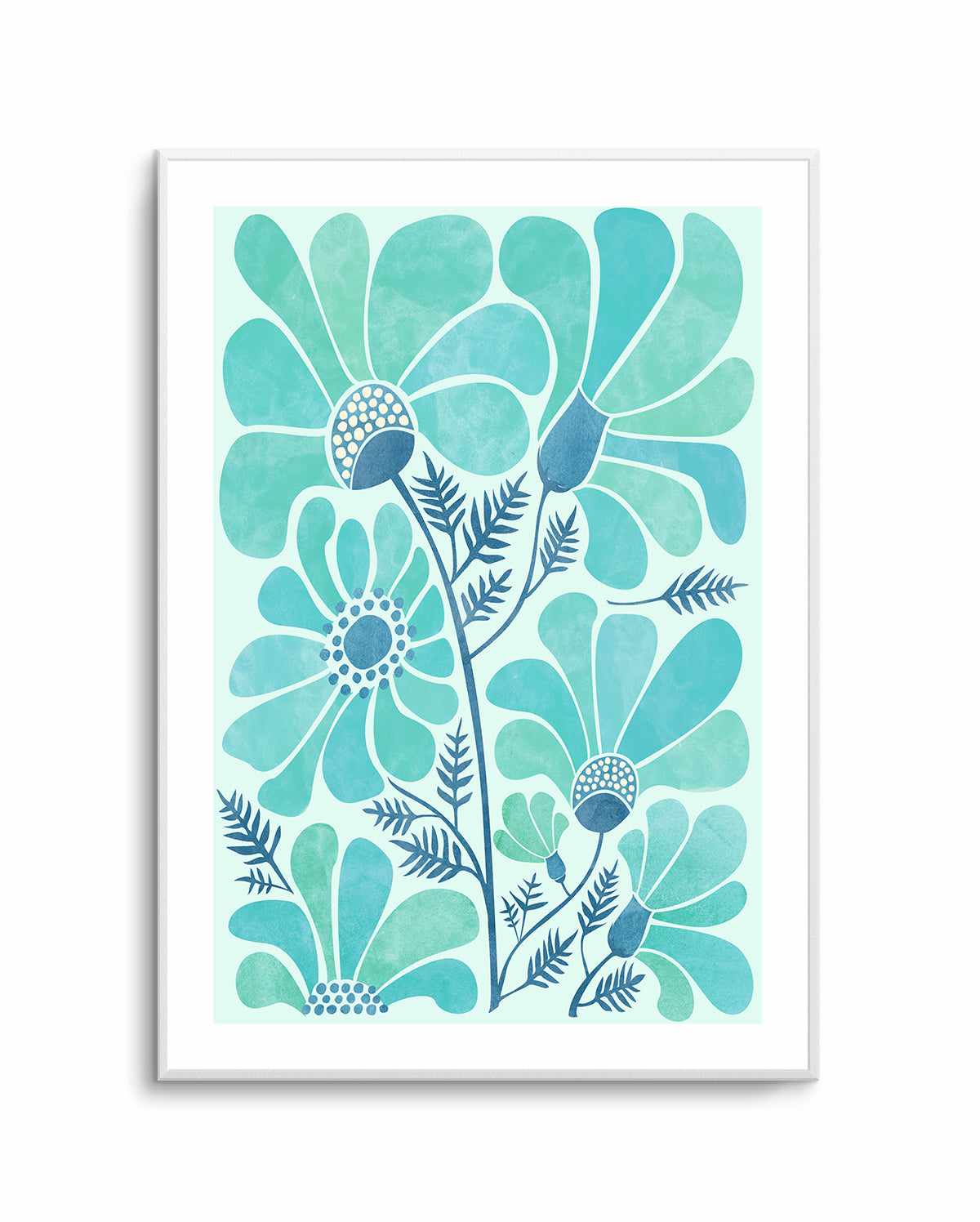 Himalayan Blue Poppies by Kristian Gallagher | Art Print