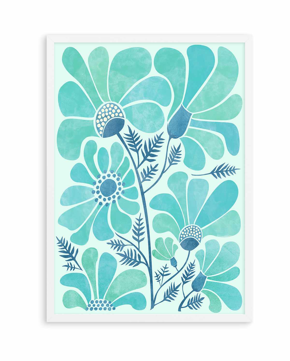 Himalayan Blue Poppies by Kristian Gallagher | Art Print