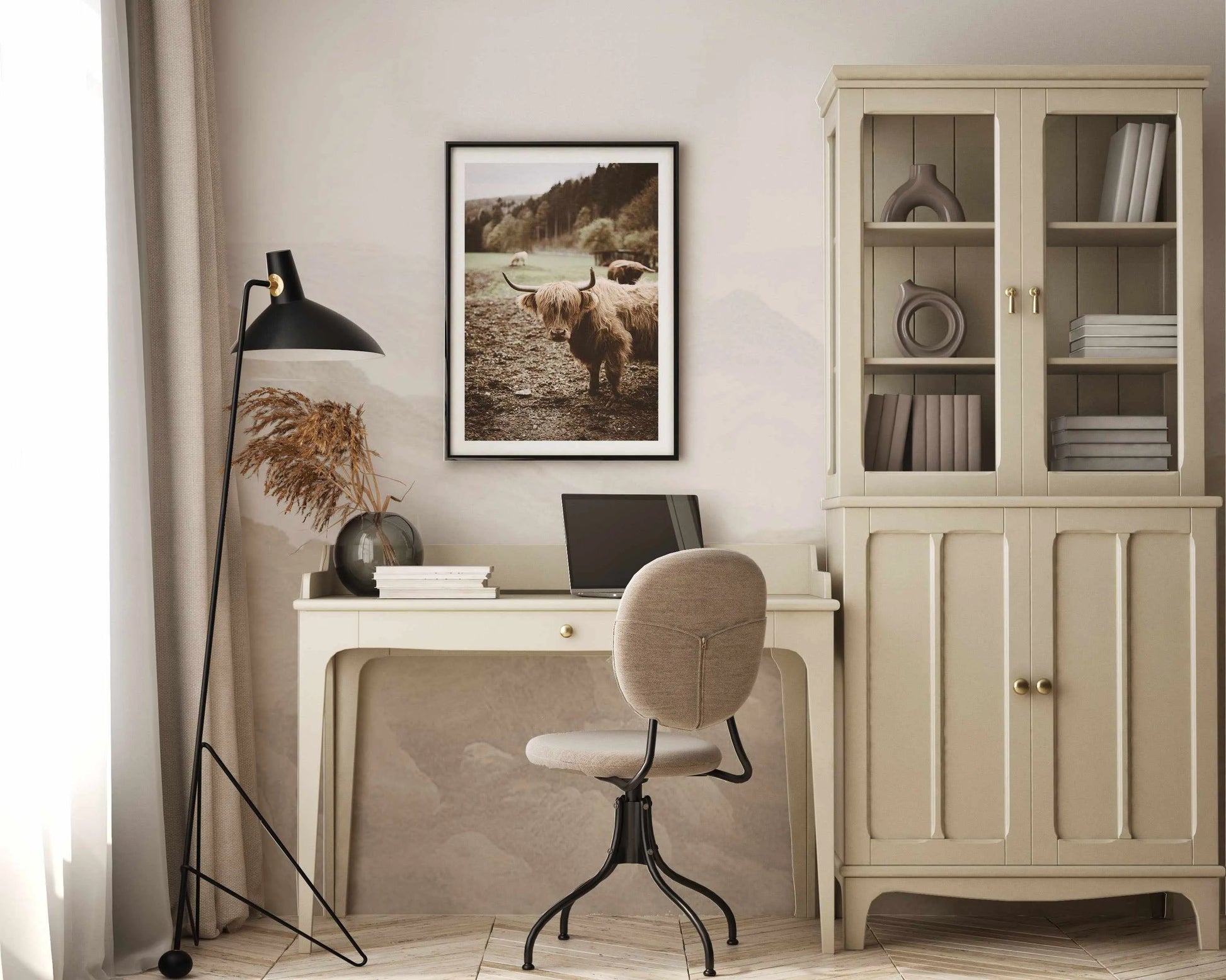 Hinterlands Wallpaper Mural from Olive et Oriel where you can shop wallpaper and artworks online