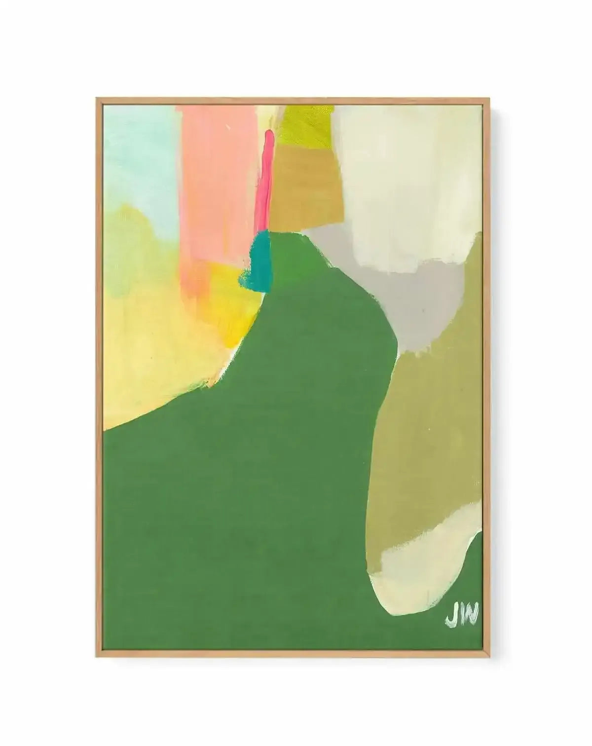 Hipster by Jenny Westenhofer | Framed Canvas Art Print from Olive et Oriel where you can shop wallpaper and artworks online