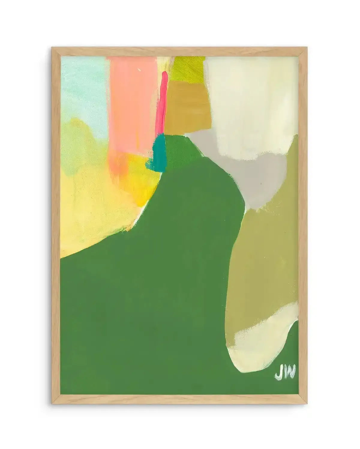 Hipster by Jenny Westenhofer Art Print-PRINT-Olive et Oriel-Jenny Westenhofer-A4 | 8.3" x 11.7" | 21 x 29.7cm-Oak-With White Border-Buy-Australian-Art-Prints-Online-with-Olive-et-Oriel-Your-Artwork-Specialists-Austrailia-Decorate-With-Coastal-Photo-Wall-Art-Prints-From-Our-Beach-House-Artwork-Collection-Fine-Poster-and-Framed-Artwork