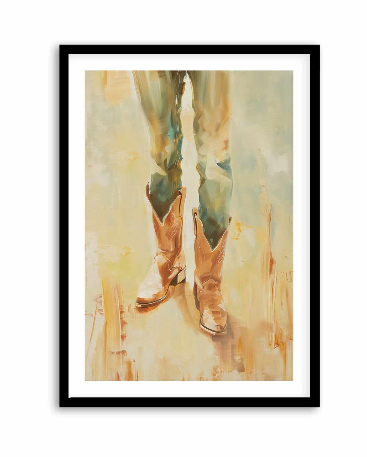 His Boots | Art Print