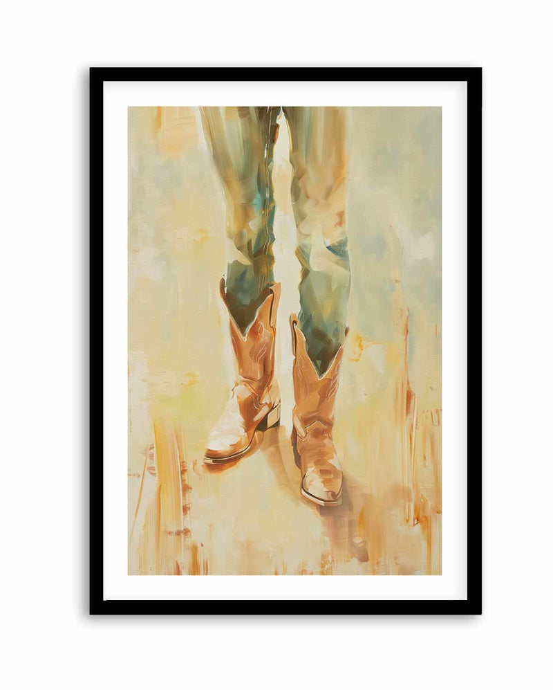 His Boots | Art Print