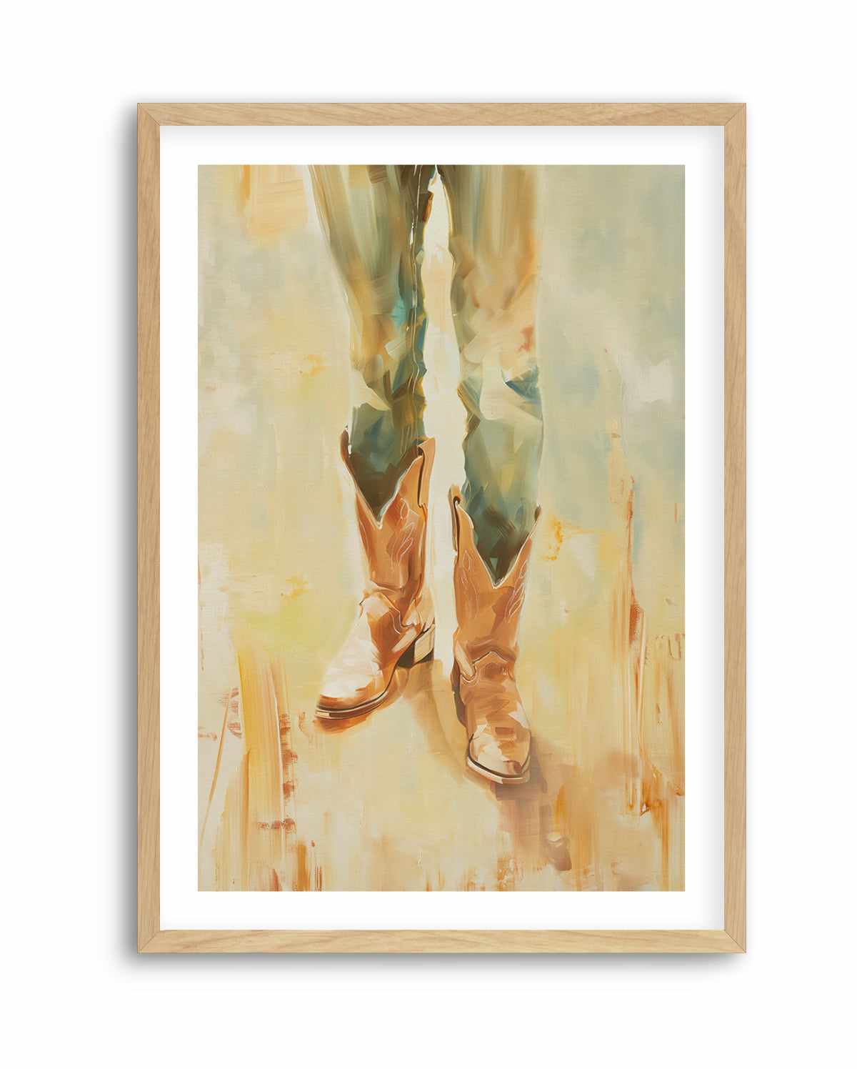 His Boots | Art Print