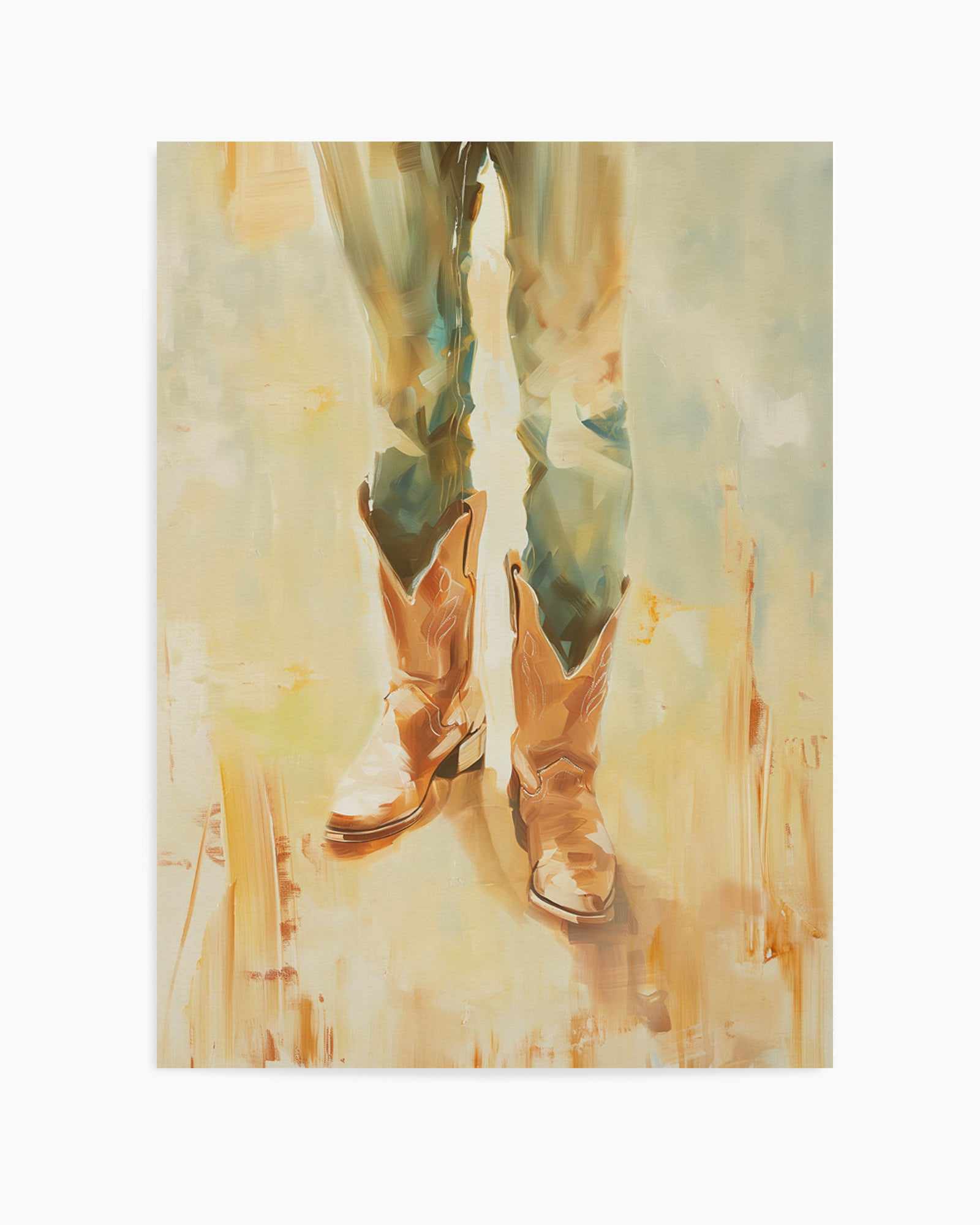 His Boots | Art Print