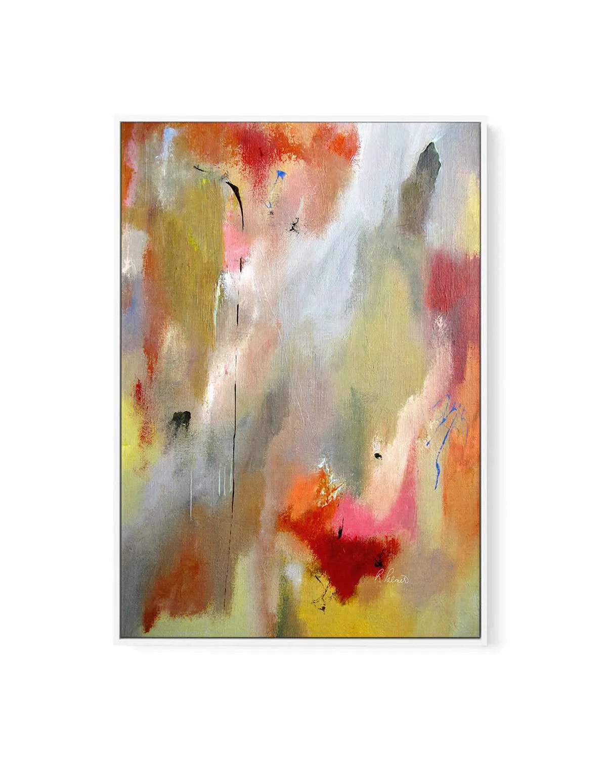 His Grace is Enough | Framed Canvas Art Print from Olive et Oriel where you can shop wallpaper and artworks online